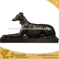 Life Size Bronze Greyhound Statue for garden decoration